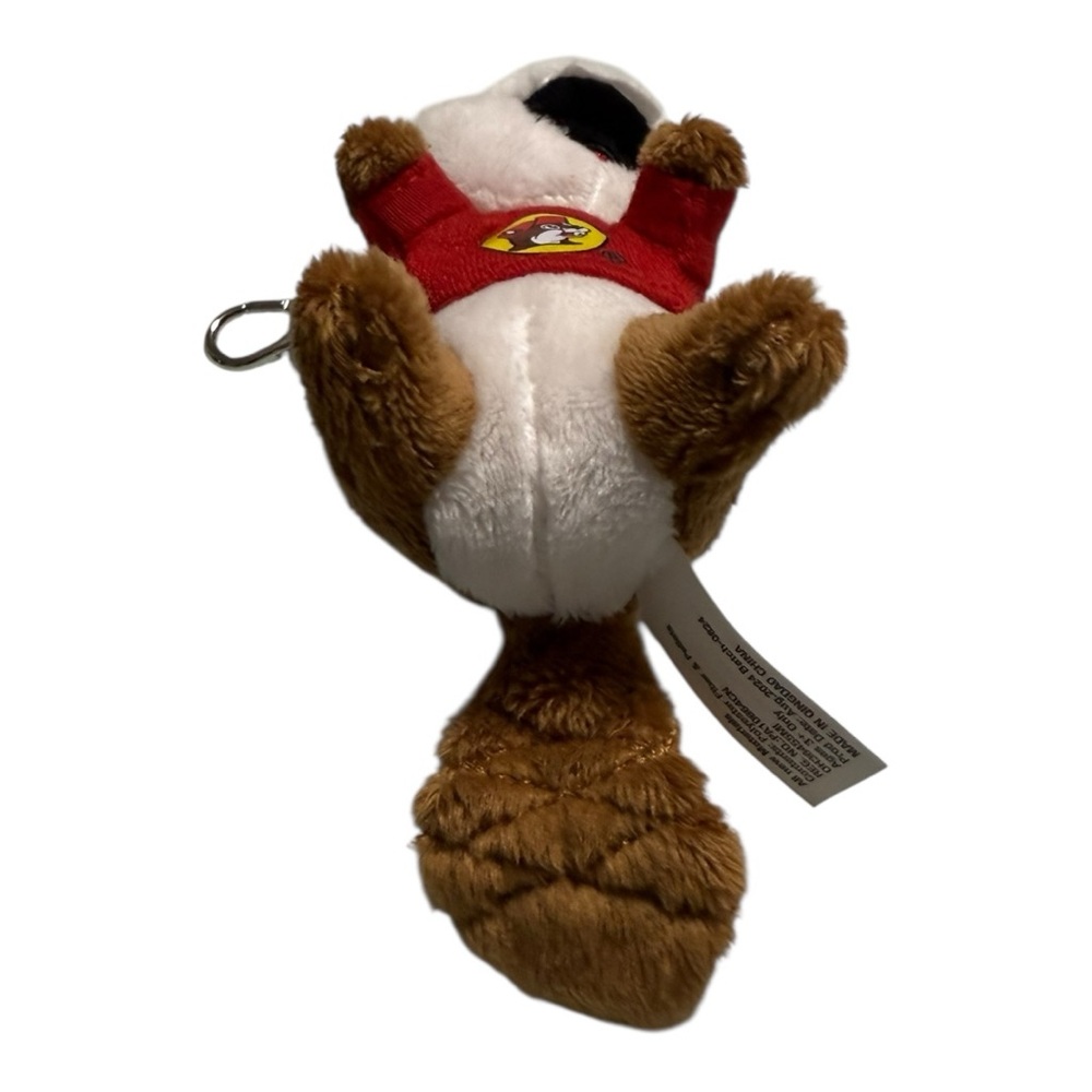 Buc-ee’s Beaver Plush Keychain Clip Mascot Stuffed Animal Toy NWT Bag Charm - Picture 7 of 7